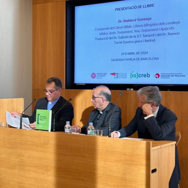 eUniv organizes the presentation of a book at the Sagrada Família in Barcelona with the presence of the Government of Andorra