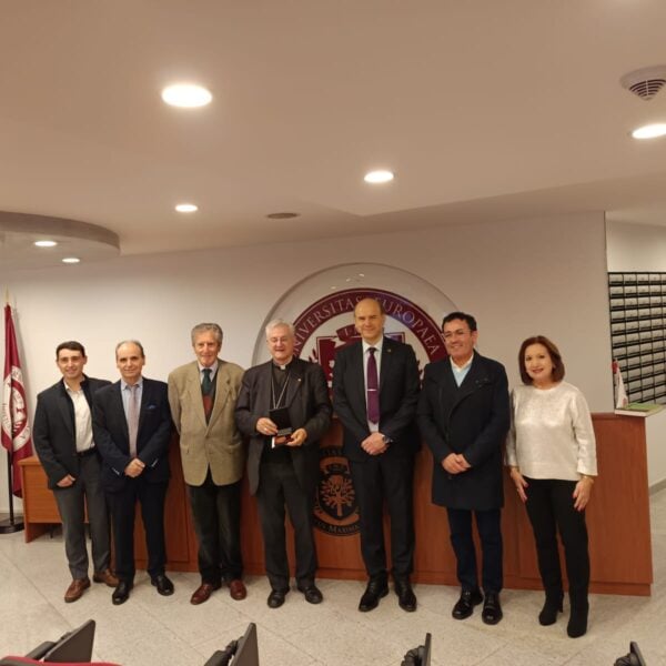 The Episcopal Co-Prince of Andorra Visits eUniv
