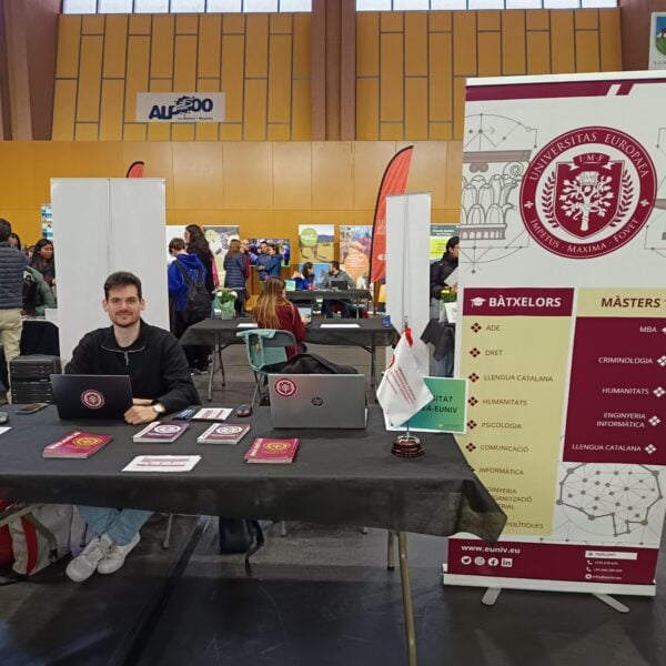 The European University at the 1st Training and Career Guidance Fair, PROJECTA’T CERDANYA