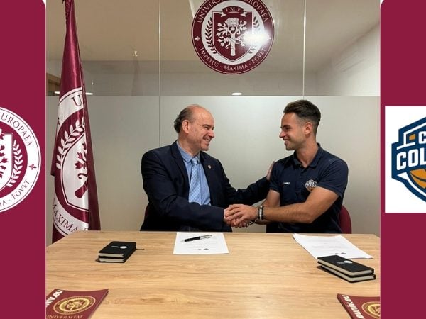 The European University (eUniv), main sponsor of Copa Colegial Andorra 2025–2026