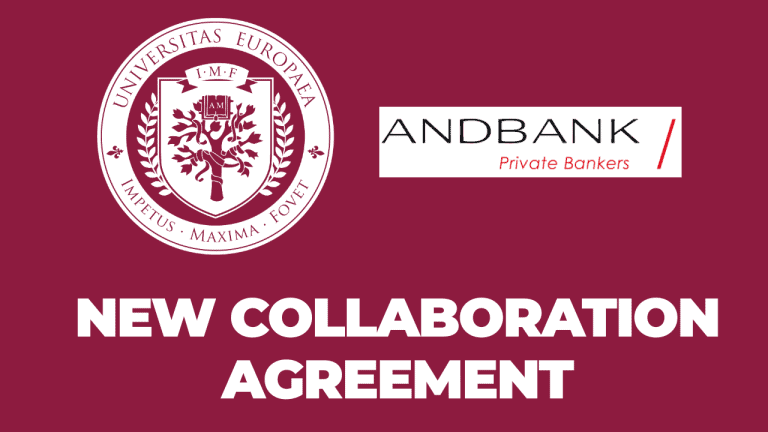 eUniv and Andbank sign an agreement to facilitate professionals’ access to higher education