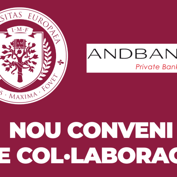 La eUniv i Andbank signen un conveni per facilitar l’accés dels professionals a l’educació superior