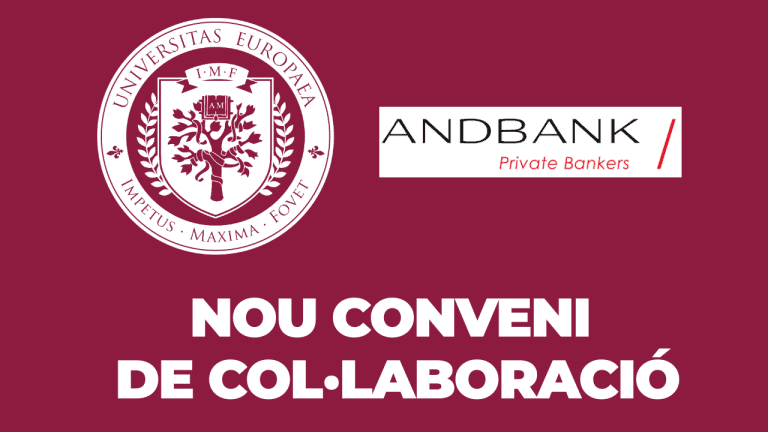 La eUniv i Andbank signen un conveni per facilitar l’accés dels professionals a l’educació superior